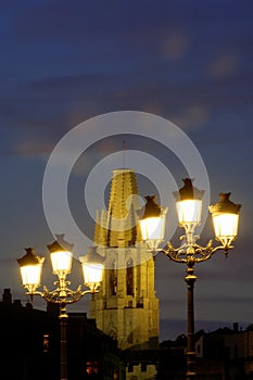 Sant Feliu Church of Girona, Catalonia, Spain