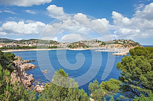 Sant Feliu de Guixols,Costa Brava,Catalonia,mediterranean Sea,Spain