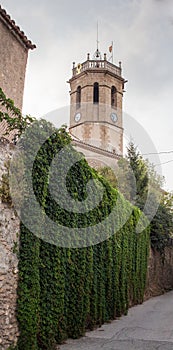 Sant Fruitos parish church of CastellterÃÂ§ol town photo