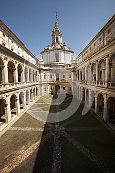 Sant Ivo alla Sapienza, Roman Catholic Church and Archives of the City of Rome