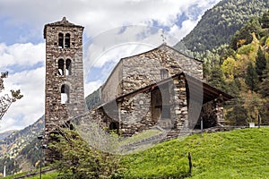 Sant Joan de Caselles in Canillo, Andorra