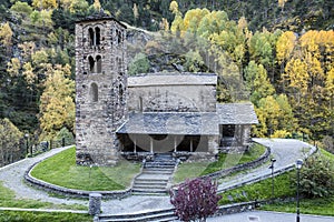 Sant Joan de Caselles in Canillo, Andorra photo