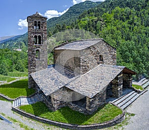 Sant Joan de Caselles in Canillo, Andorra photo