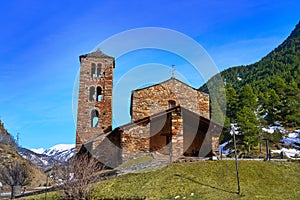 Sant Joan de Caselles chuch Canillo Andorra