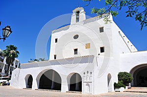 Sant Josep Church, in Ibiza Island, Spain photo