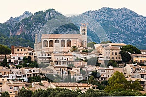 Sant Llorenc church, Selva village, Mallorca