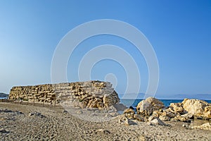 Sant Marti d\'Empuries (L\'Escala) beach on Costa Brava, Catalonia, Spain