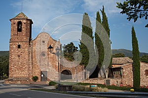 Sant Marti del Brull romanesque church complex