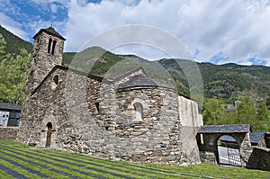 Sant Marti at La Cortinada, Andorra