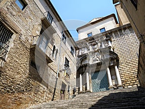 The Sant Marti Sacosta Church in Girona, SPAIN