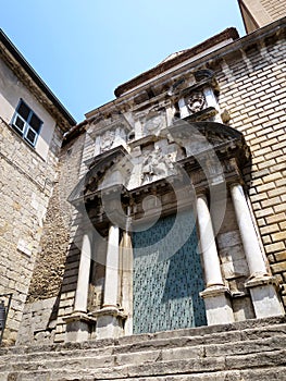 The Sant Marti Sacosta Church in Girona, SPAIN