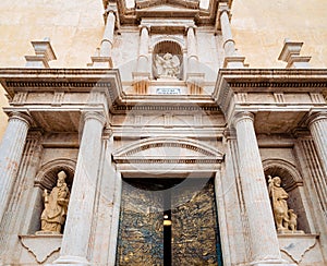 Sant Miquel de Burjassot church facade, Valencia