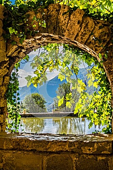 Sant Miquel del Fai in Barcelona, Catalonia, Spain.