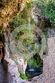 Sant Miquel del Fai in Barcelona, Catalonia, Spain.