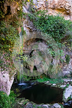 Sant Miquel del Fai in Barcelona, Catalonia, Spain.