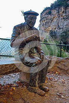 Sant Miquel del Fai in Barcelona, Catalonia, Spain.