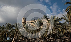 Sant Pere Bastion in Palma de mallorca wide