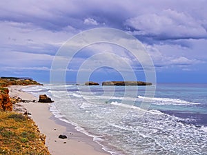 Sant Tomas Beach on Minorca photo