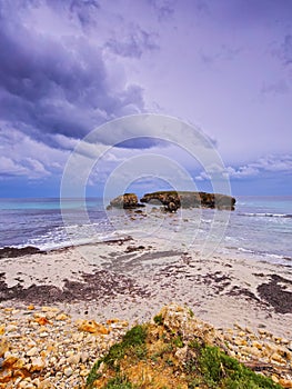 Sant Tomas Beach on Minorca photo