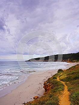 Sant Tomas Beach on Minorca photo