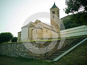 Sant Vicens de Malla romanesque church photo