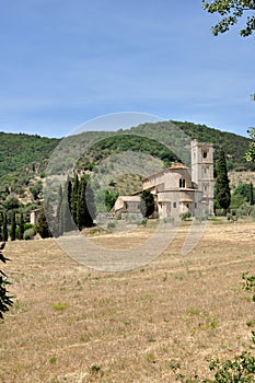 Sant Antimo abbey photo