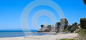 Santa Barbara beach coastline