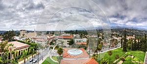 Santa Barbara, Califoania - Court House Buildings