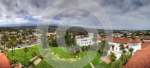 Santa Barbara, Califoania - Court House Buildings