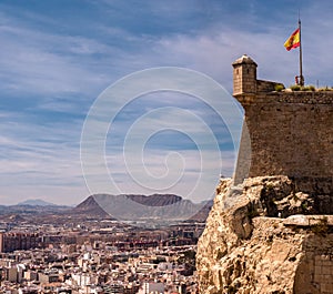 Santa Barbara Castle Alicante, Spain