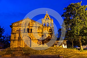 Santa Barbara Church Blue Hour