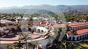 Santa Barbara, Drone View, Downtown, Amazing Landscape, California