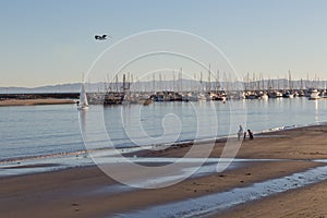 Santa Barbara Marina in the Evening sun