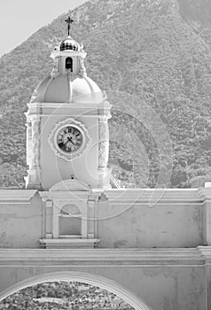 Santa Catalina Arch Antigua Guatemala Black and White