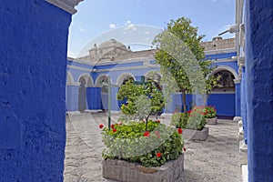 Santa Catalina Monastery. Arequipa, Peru photo