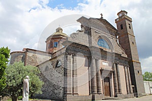 Santa Caterina Church in Abbasanta Sardinia Italy photo