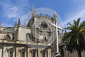 Santa cathedral of Seville