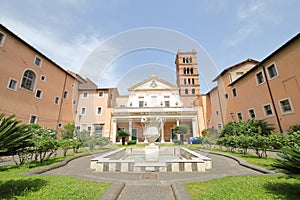Santa Cecilia in Trastevere basilica Rome Italy