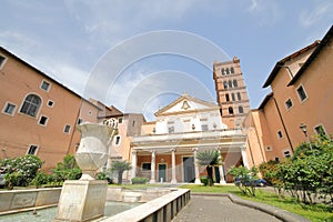 Santa Cecilia in Trastevere basilica Rome Italy