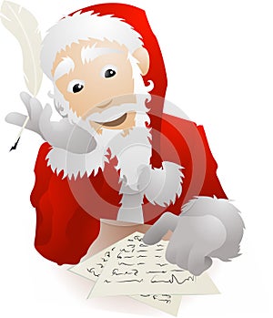 Santa Christmas List letters