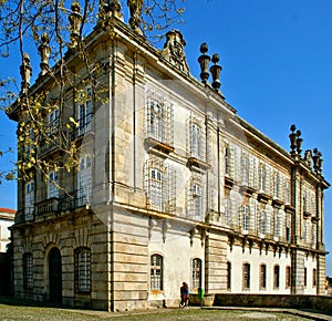 Santa Clara`s Monastery in Vila do Conde, Portugal