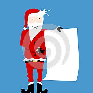 Santa Claus as a sign of the Christmas season