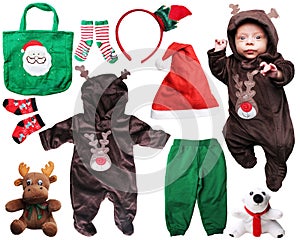 Santa claus baby things for Christmas