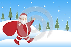 Santa Claus background