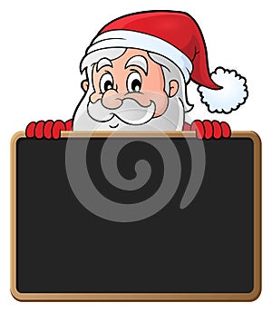 Santa Claus with blackboard theme 2