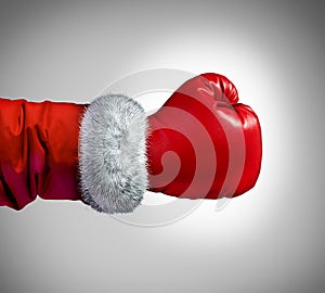 Santa Claus Boxing Glove