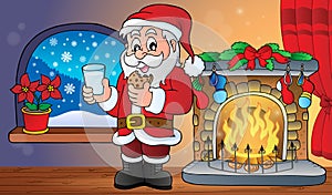 Santa Claus breakfast theme 2