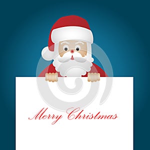 Santa Claus card