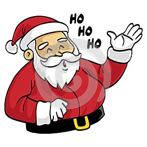 Santa Claus Cartoon Drawing Greeting Christmas
