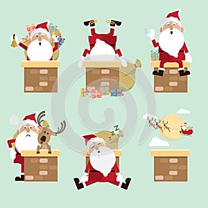 Santa claus chimney Collection